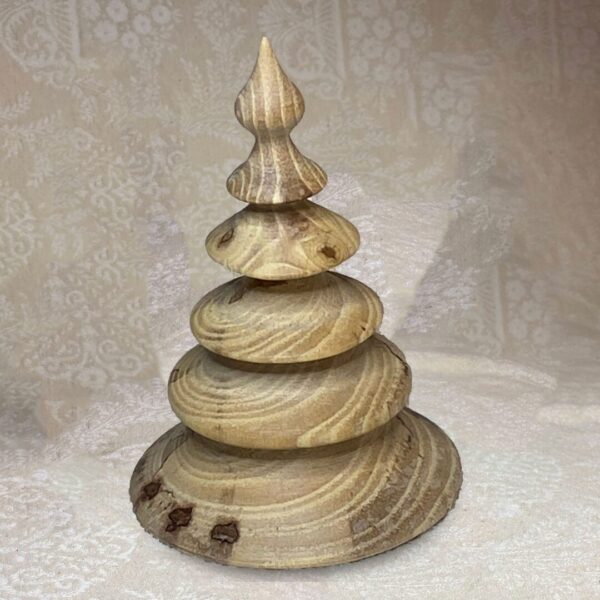 Evergreen Tree Holiday Decoration 3.5"