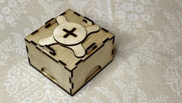 Laser-Cut,Wooden, Locking Box - Image 3