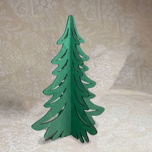 Laser-Cut, Evergreen Tree 6"